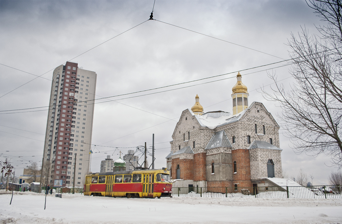 Kiova — Tramway lines: Podilske depot network — north