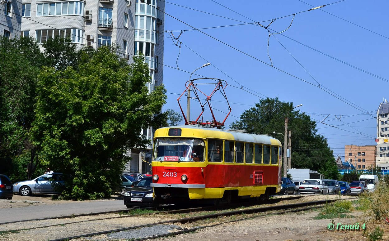 Volgograd, Tatra T3SU (2-door) # 2483