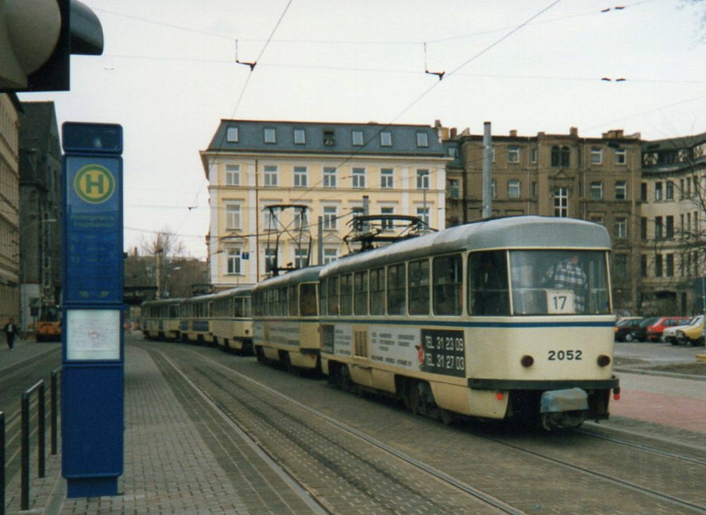 Leipzig, Tatra T4D nr. 2052