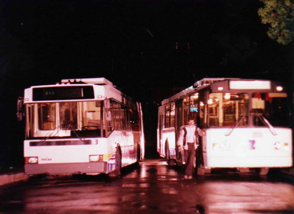 Engels, ZiU-6206 # Б/н; Novosibirsk, ZiU-52642 # 3286; Engels — New and experienced trolleybuses ZAO "Trolza"