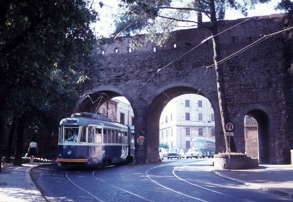 Рим, Treno Articolato Stanga (TAS) № 508; Рим — STEFER: линии и инфраструктура; Рим — Трамвай: линии и инфраструктура