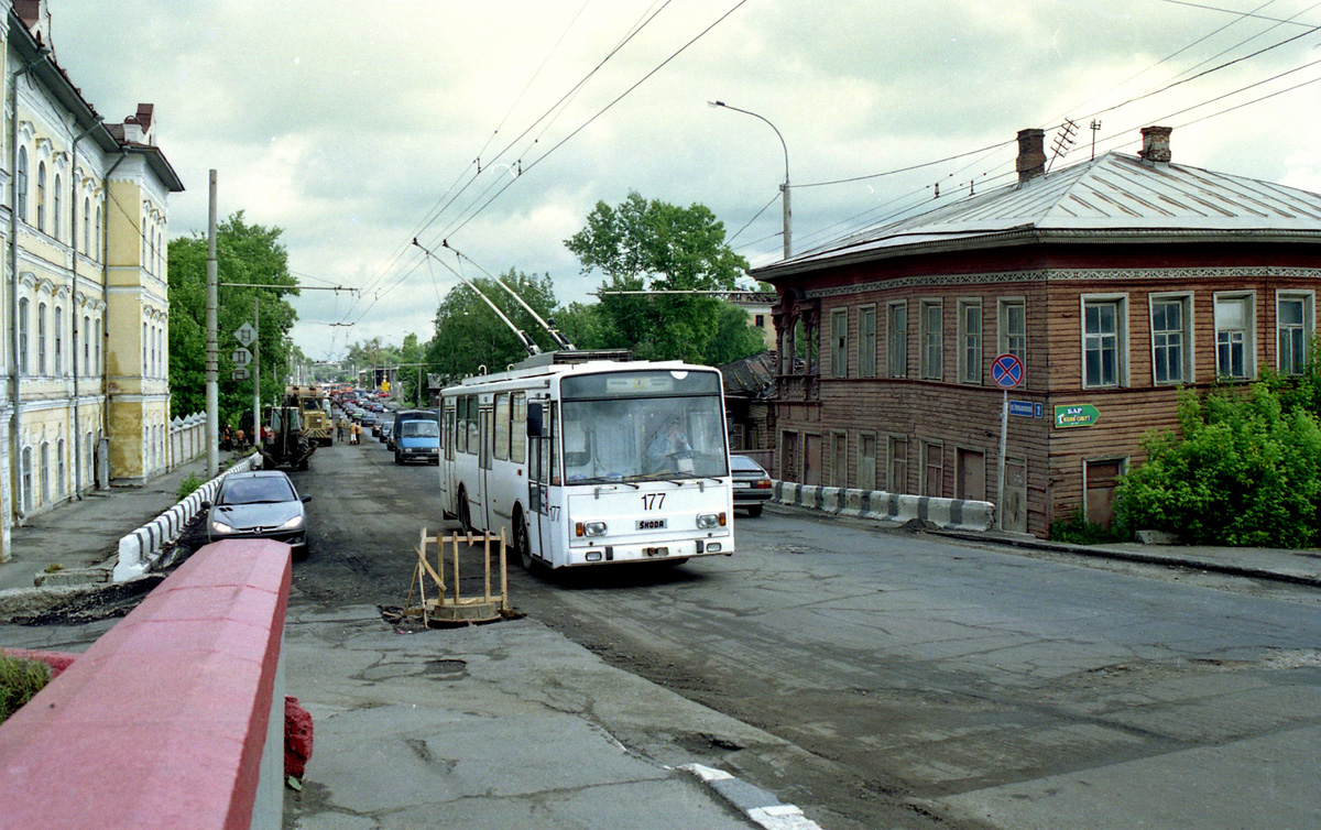 Вологда, Škoda 14TrM (ВМЗ) № 177