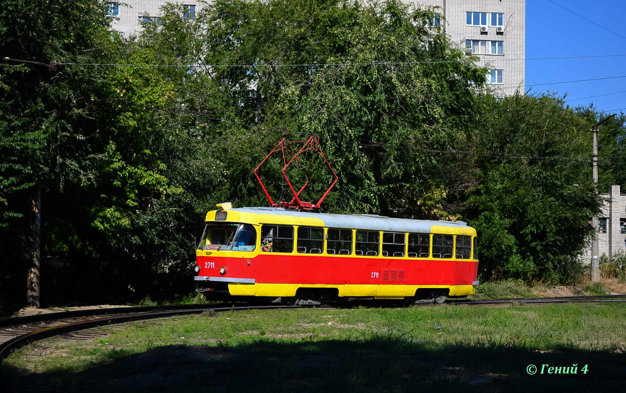 Volgograd, Tatra T3SU № 2711