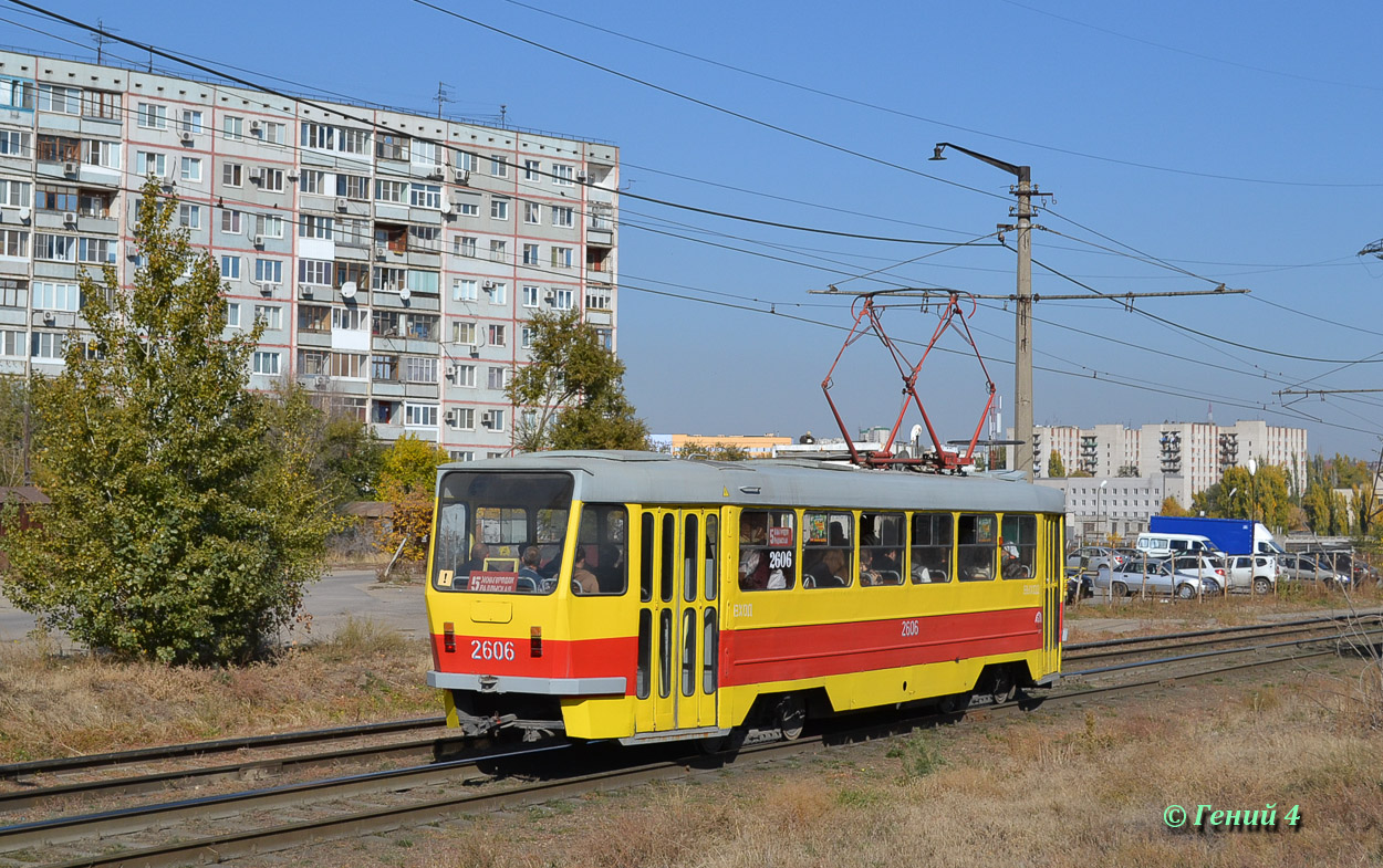 Volgograd, Tatra T3SU mod. VZSM nr. 2606