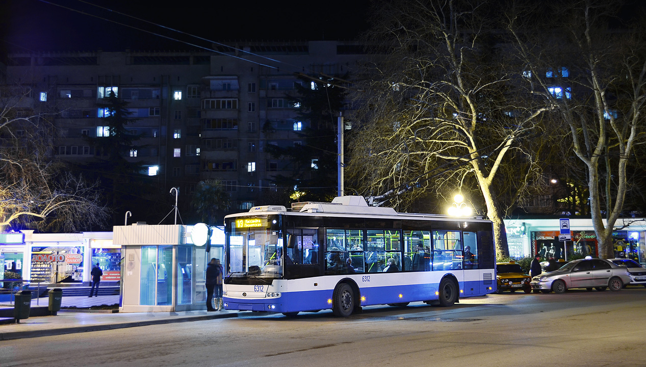 Crimean trolleybus, Bogdan T60111 № 6312