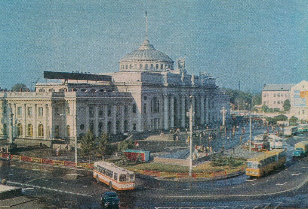Одесса — Исторические фотографии: троллейбус