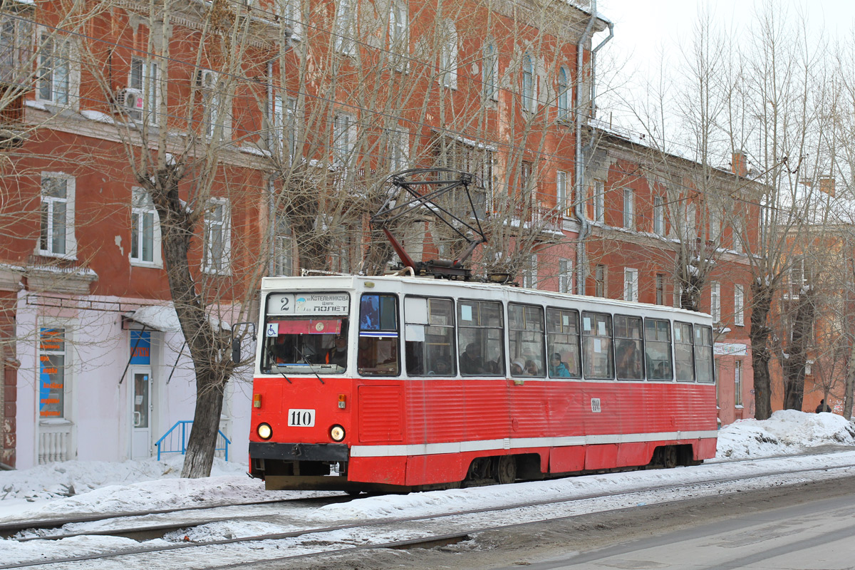 Omsk, 71-605 (KTM-5M3) č. 110
