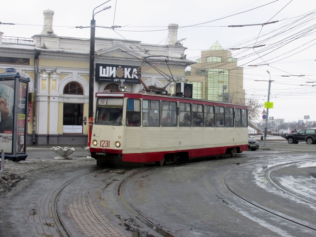 Tšeljabinsk, 71-605 (KTM-5M3) № 1231
