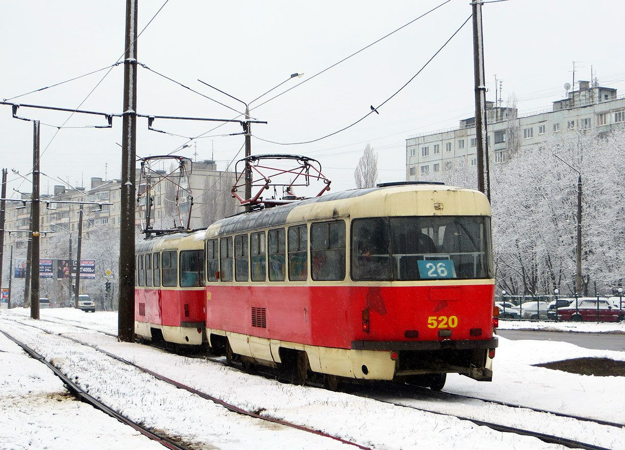 Харьков, Tatra T3SUCS № 520