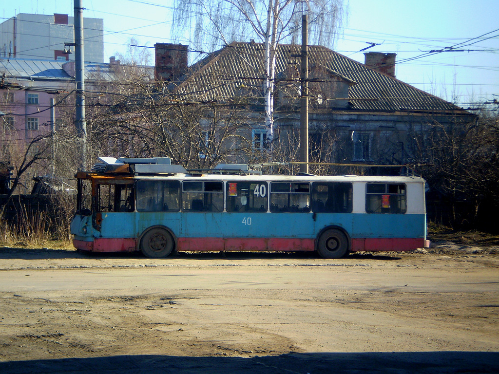 Тверь троллейбусный парк