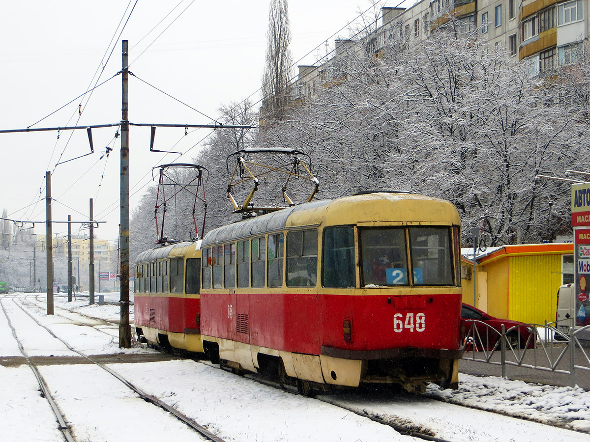 Харків, Tatra T3SU № 648