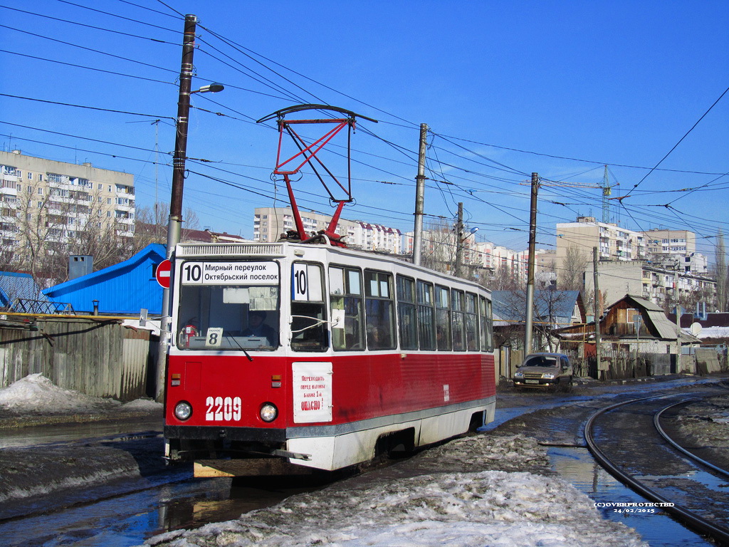 Saratov, 71-605 (KTM-5M3) № 2209