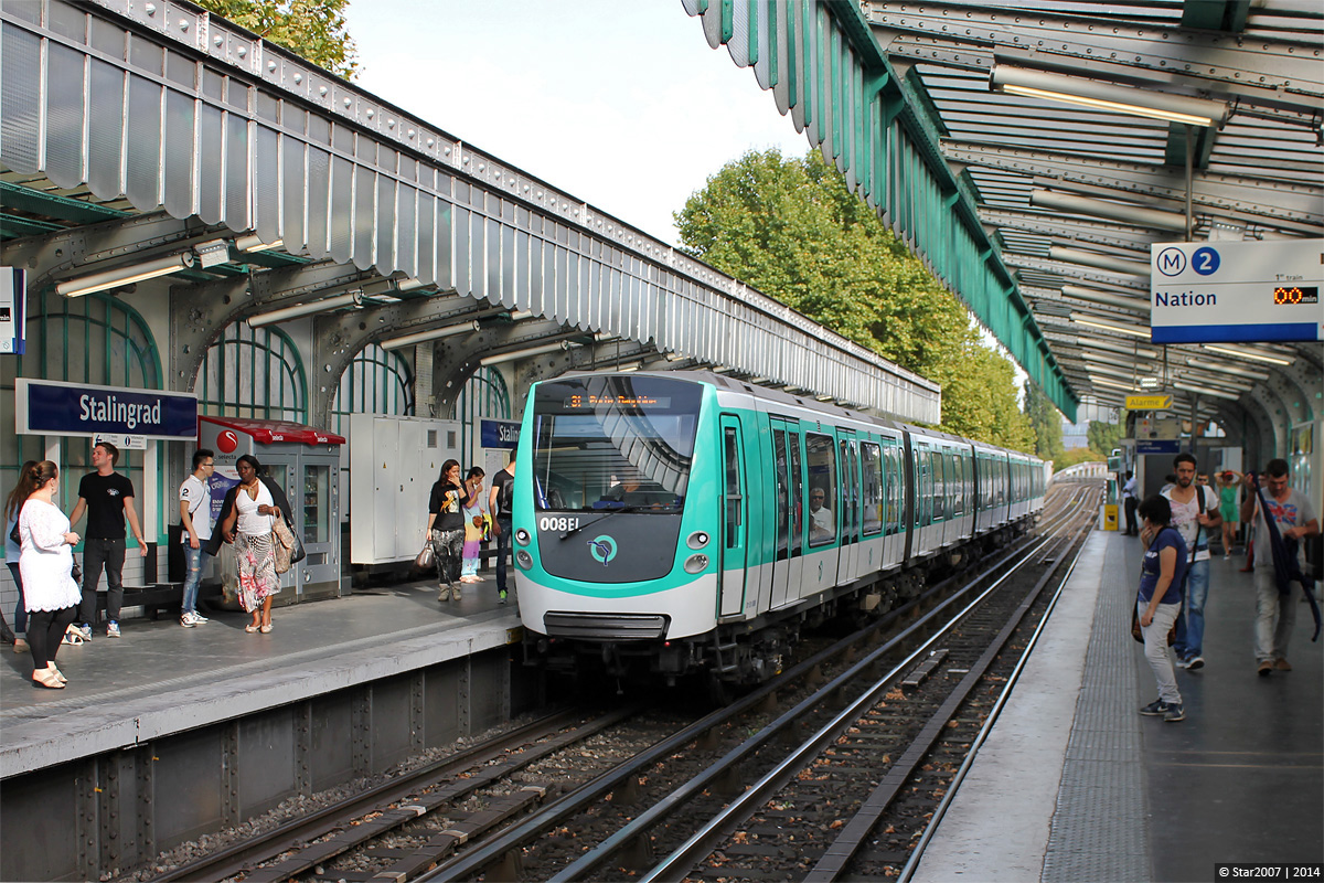 Paris - Versailles - Yvelines, Alstom MF 01 № 008EL