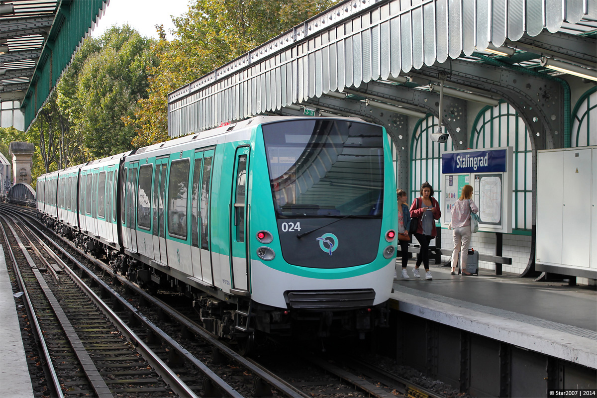 Grand Paris - Versailles - Yvelines, Alstom MF 01 № 024