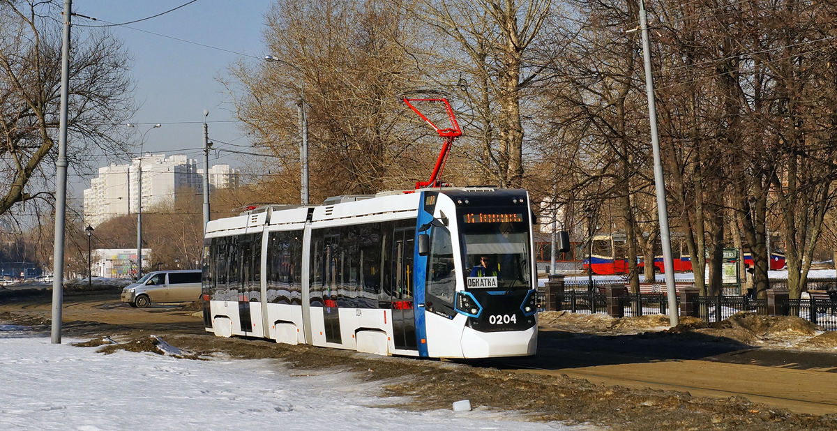 Москва, Stadler B85300М «Метелица» № 0204