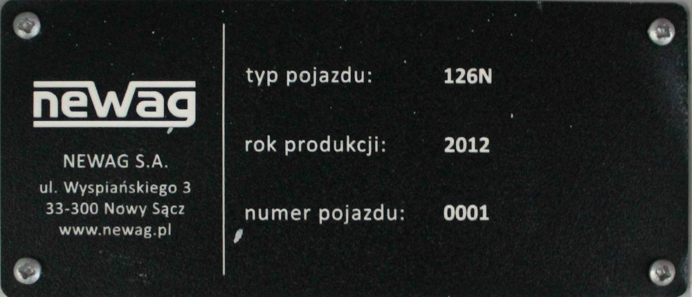 Краков, Newag 126N № 2205