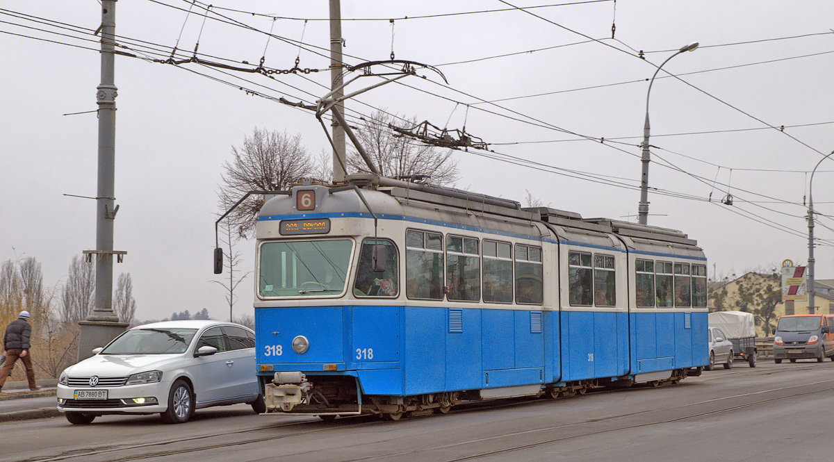 Vinnytsia, SWS/SIG/BBC Be 4/6 "Mirage" № 318