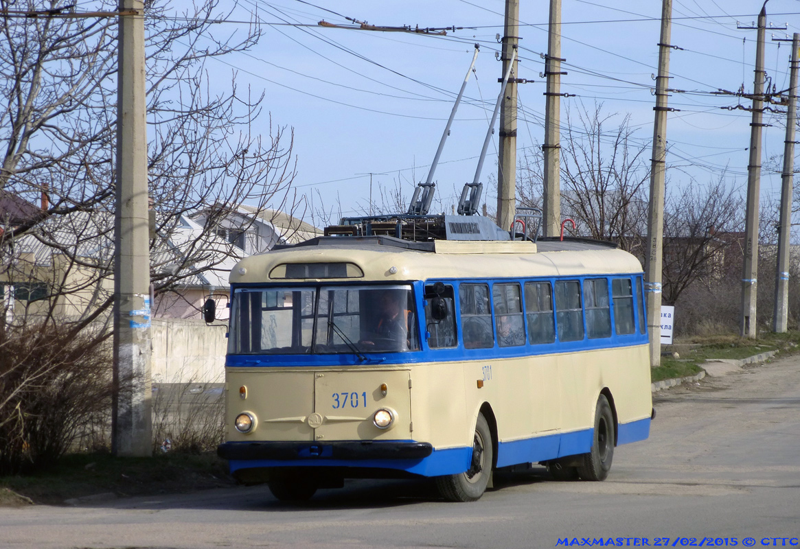 Крымский троллейбус, Škoda 9TrH27 № 3701