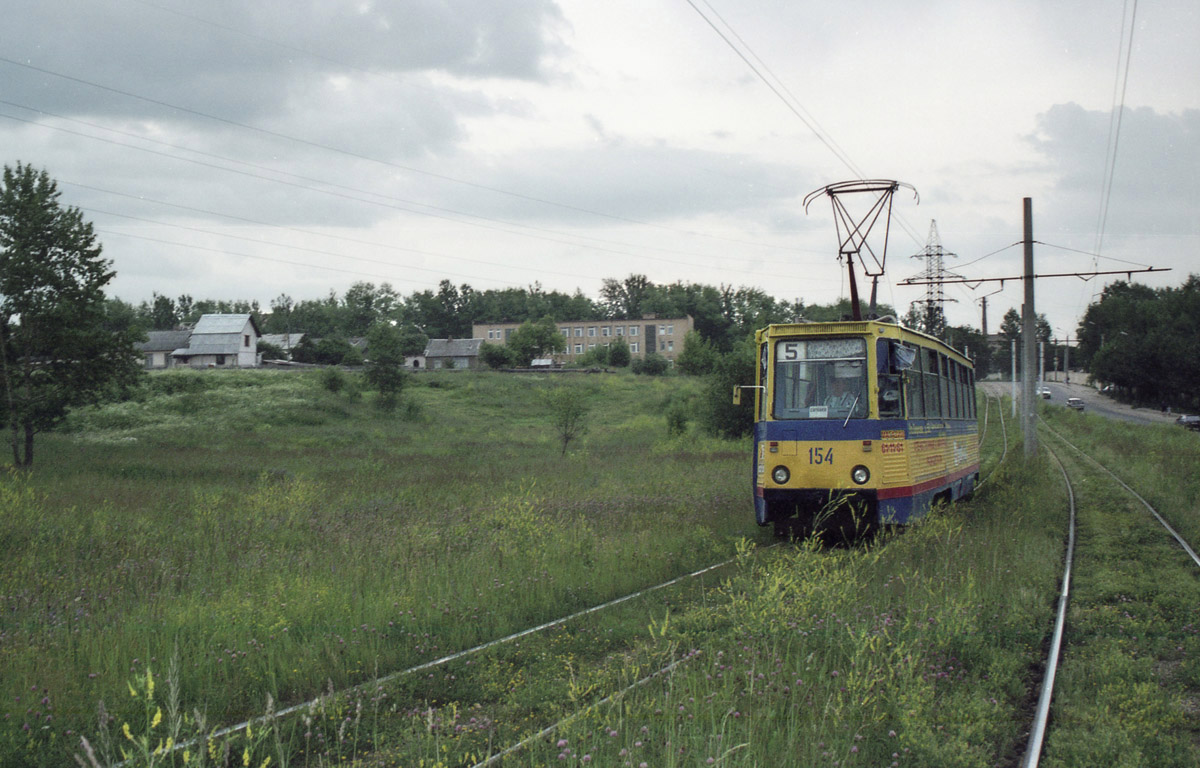Смоленск, 71-605 (КТМ-5М3) № 154; Смоленск — Исторические фотографии (1992 — 2001 гг.)