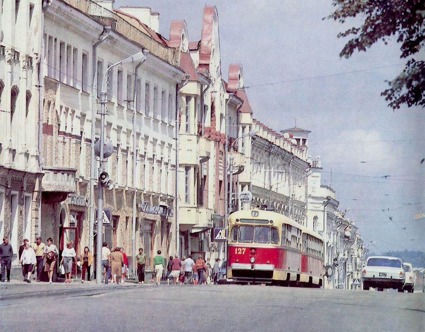 Smolensk, RVZ-6M2 # 127; Smolensk — Dismantling and abandoned lines; Smolensk — Historical photos (1945 — 1991)