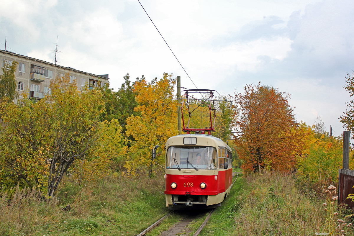 Yekaterinburg, Tatra T3SU # 698; Yekaterinburg — Line to Zelenyi Ostrov (Green Island)