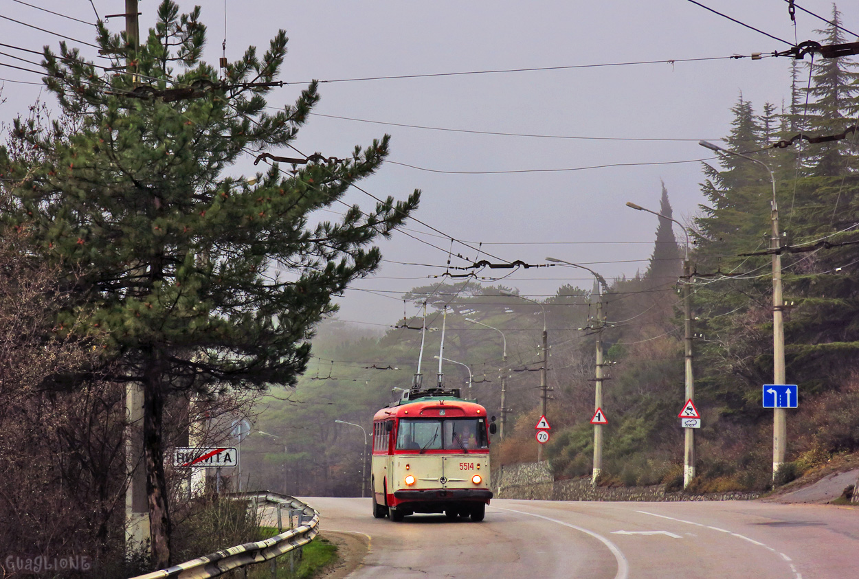 Крымский троллейбус, Škoda 9Tr19 № 5514
