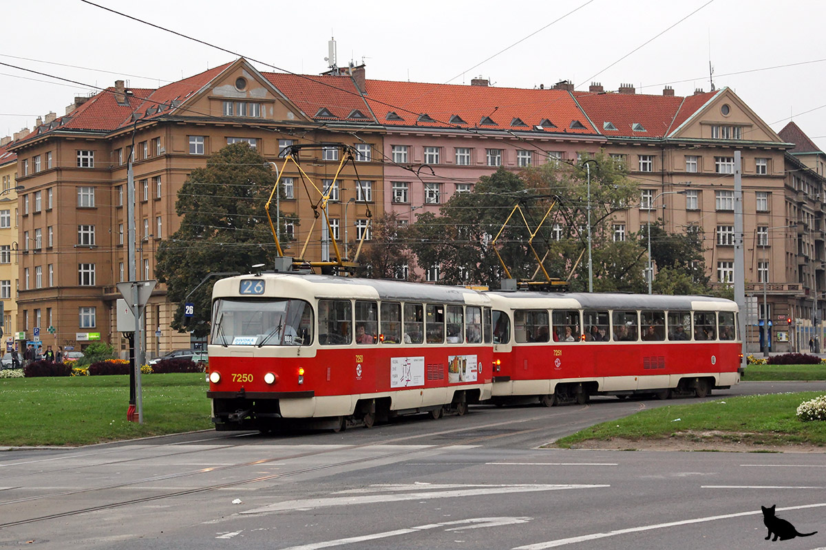 Prag, Tatra T3SUCS Nr. 7250