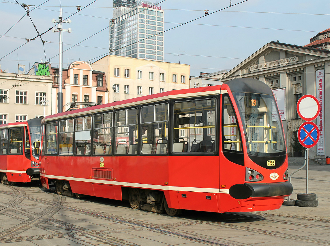 Силезские трамваи, Konstal 105N-HF11AC № 756