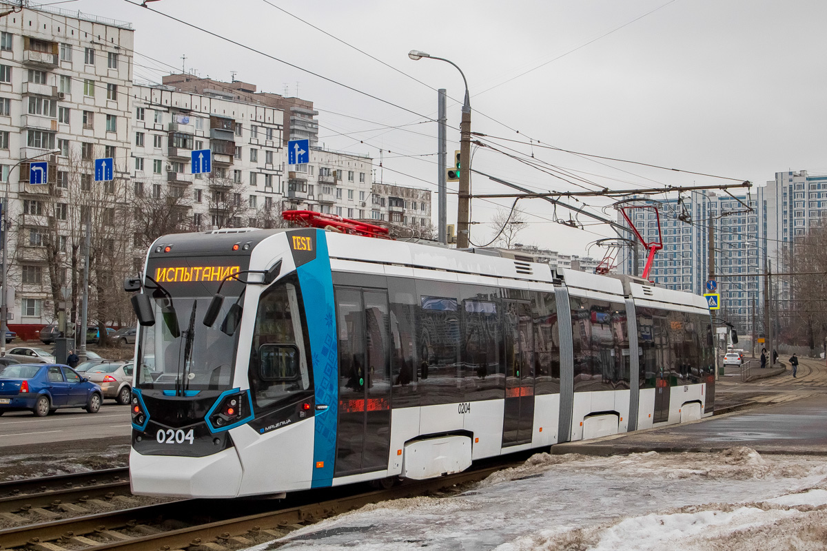 Москва, Stadler B85300М «Метелица» № 0204