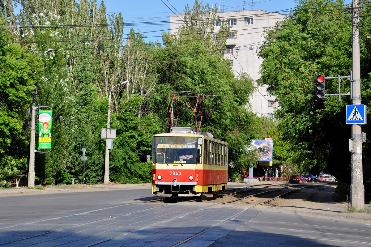 Волгоград, Tatra T6B5SU № 2840