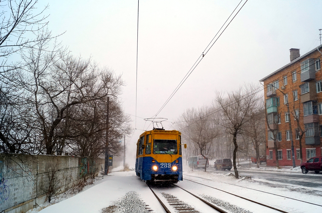 Vladivostok, 71-605A № 289; Vladivostok — Snowfalls