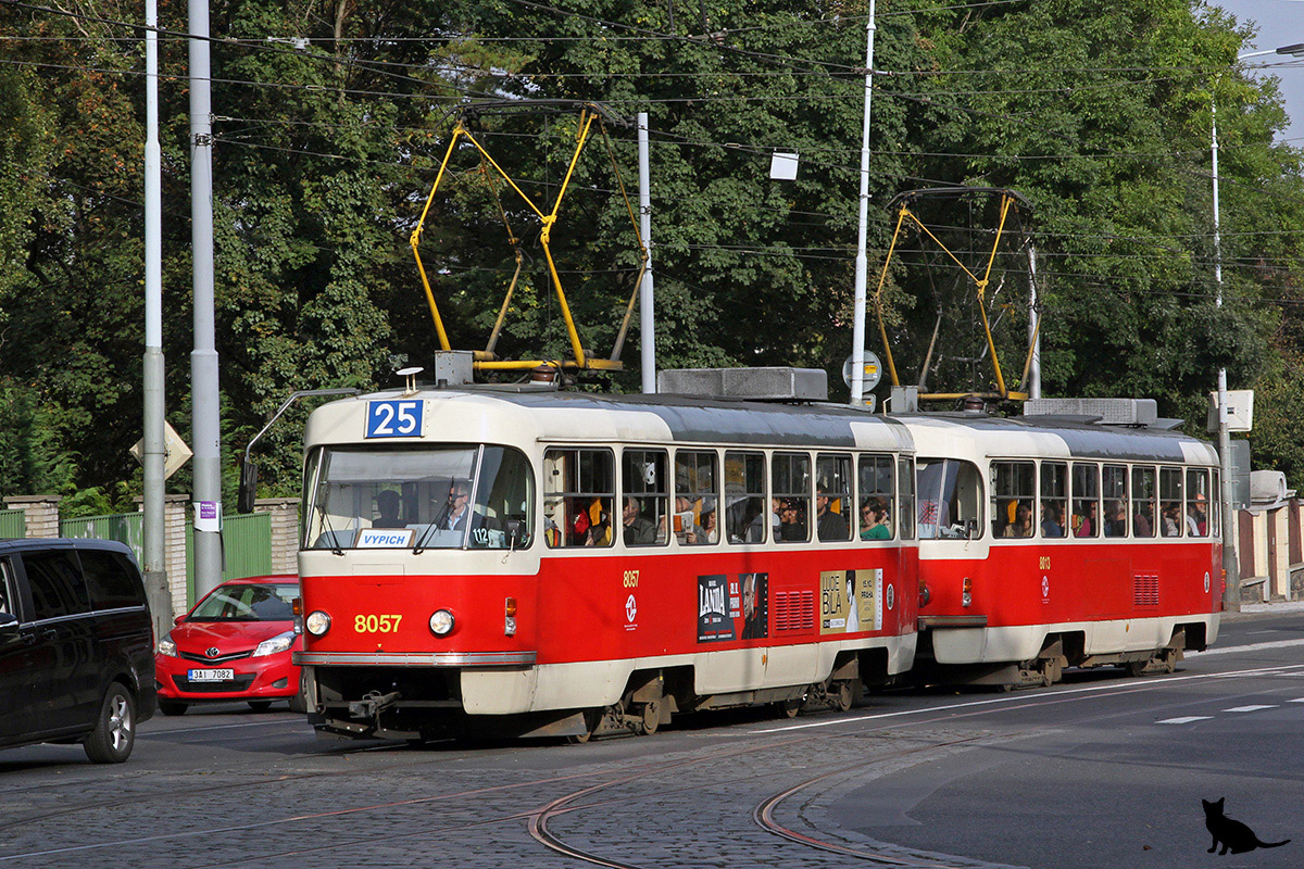 Прага, Tatra T3M № 8057