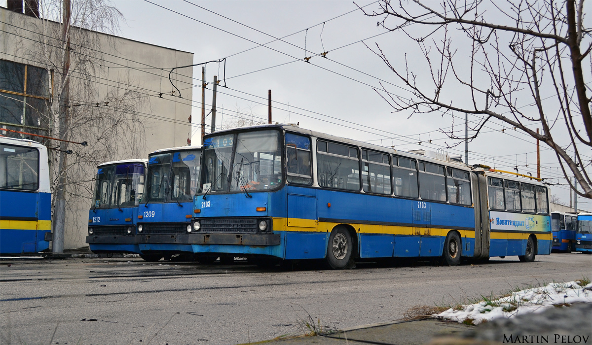 София, Ikarus 280.92 № 2103; София — Бракуване на тролейбуси — Ikarus 280.92