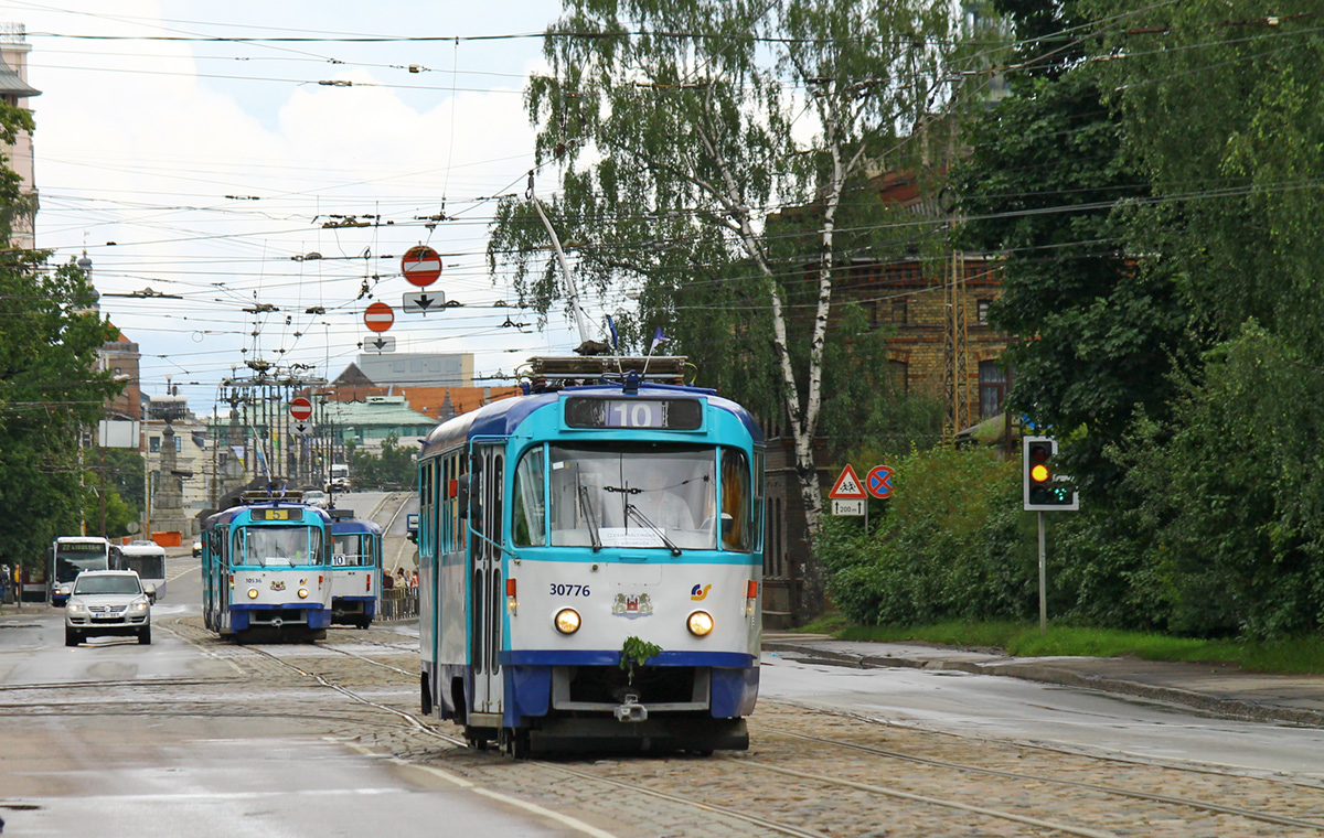 Riga, Tatra T3A č. 30776