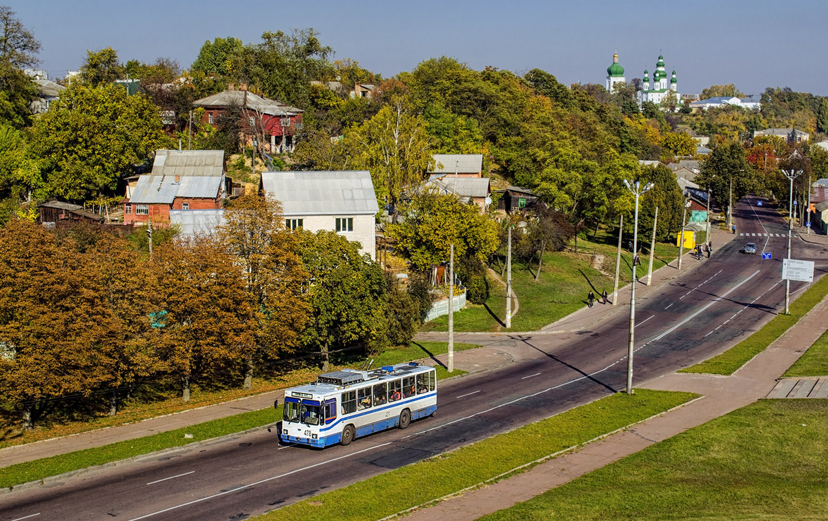 Chernihiv, YMZ T2 № 478; Chernihiv — Trolleybus lines