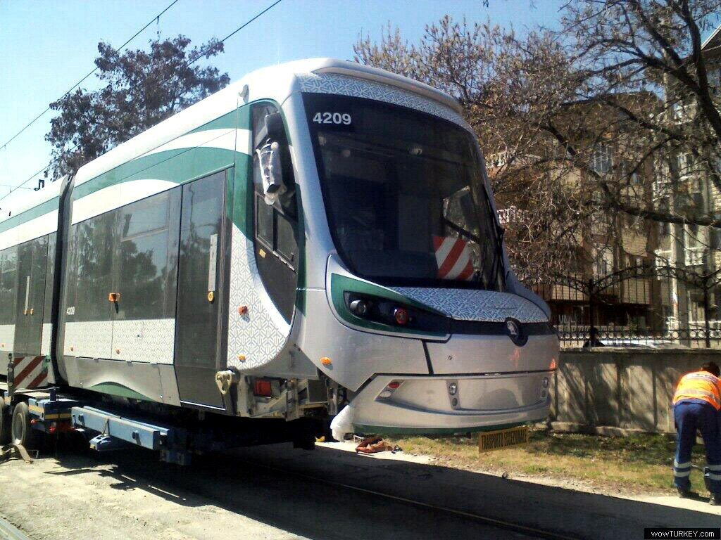 Konya, Škoda 28T ForCity Classic nr. 4209; Konya — Delivery of New Škoda 28T Trams