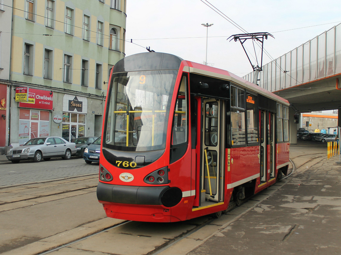 Silezijos tramvajai, Konstal 105N-HF11AC nr. 760