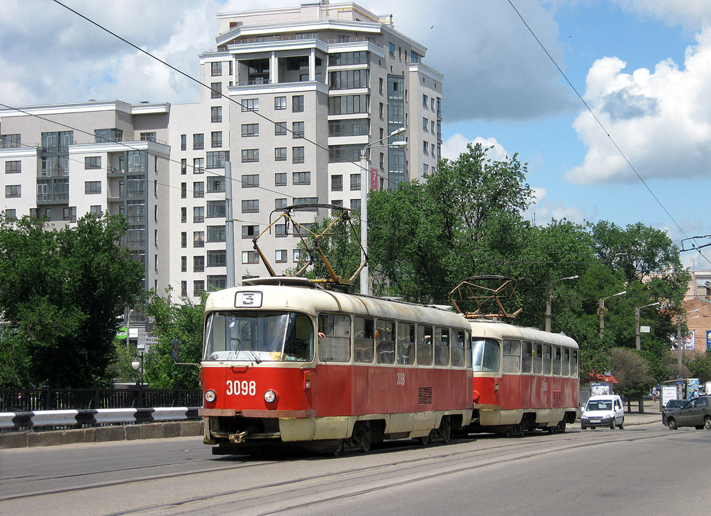 Харьков, Tatra T3SU № 3098