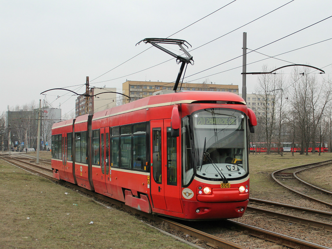 Силезские трамваи, Alstom 116Nd № 806