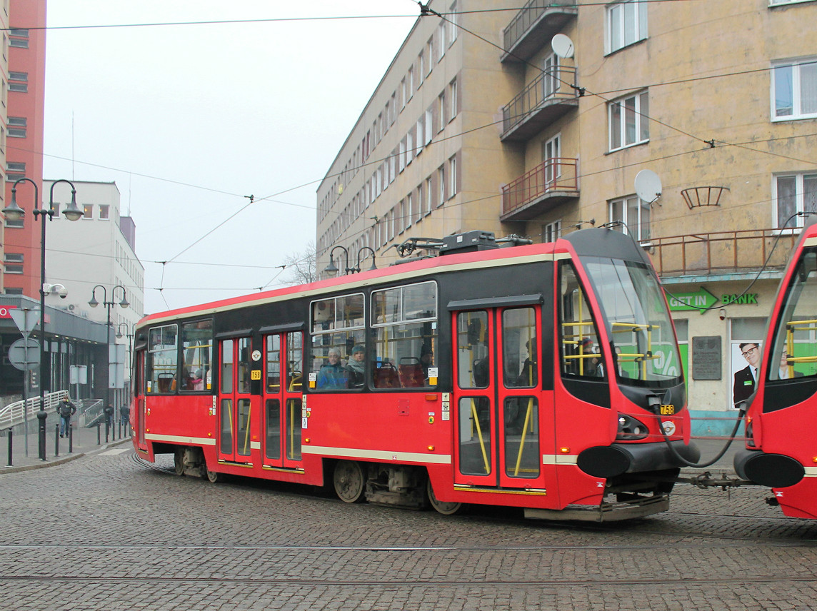 Silesia trams, Konstal 105N-HF11AC № 758