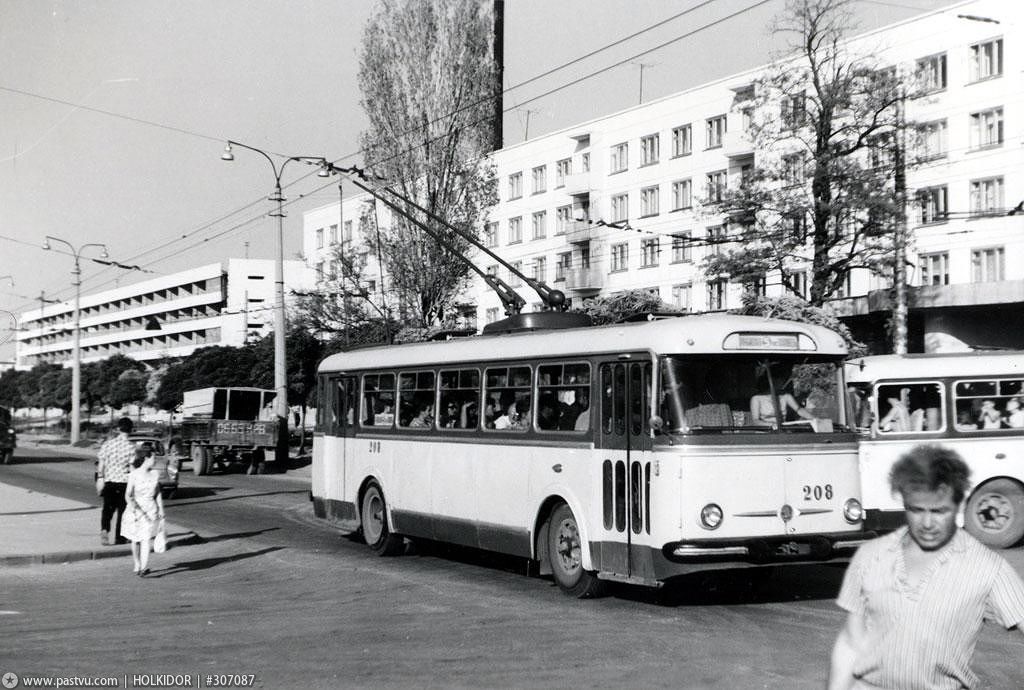 Крымский троллейбус, Škoda 9Tr4 № 208; Крымский троллейбус — Исторические фотографии (1959 — 2000)