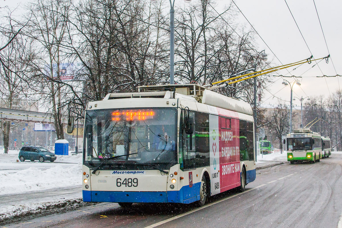 Москва, Тролза-5265.00 «Мегаполис» № 6489