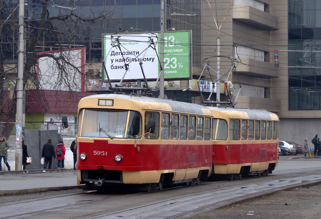 Kiova, Tatra T3SU # 5951