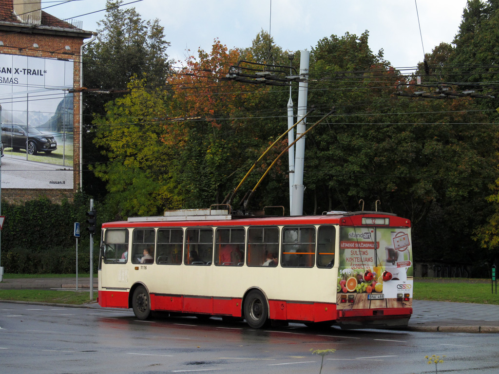 Вильнюс, Škoda 14Tr11/6 № 1116
