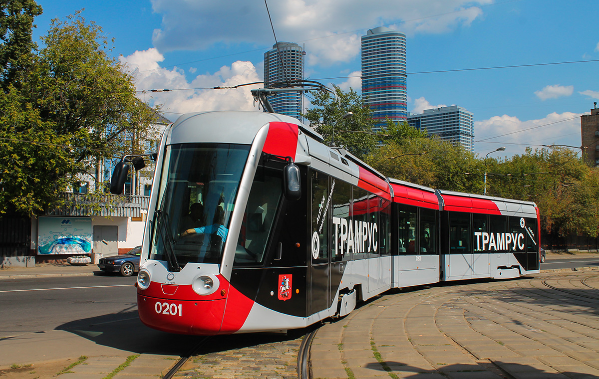 Масква, 71-801 (Alstom Citadis 301 CIS) № 0201