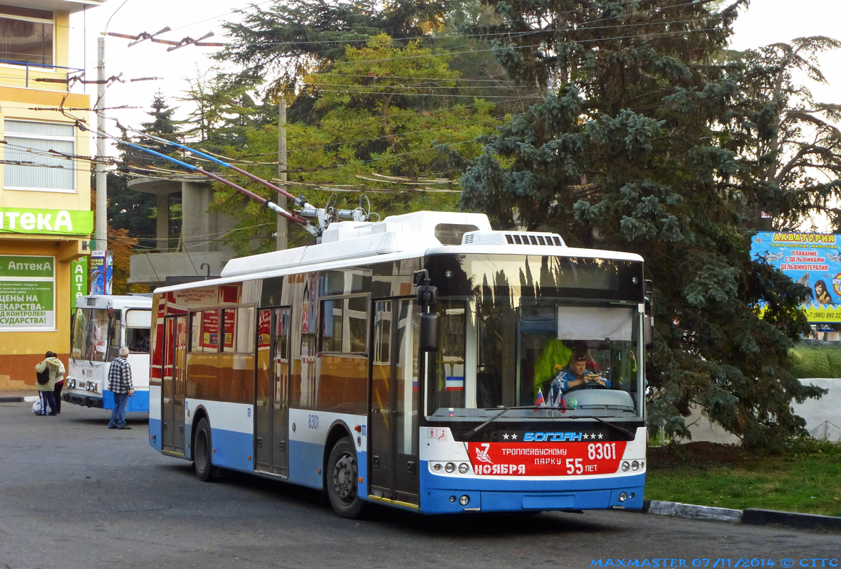 Crimean trolleybus, Bogdan T70110 № 8301