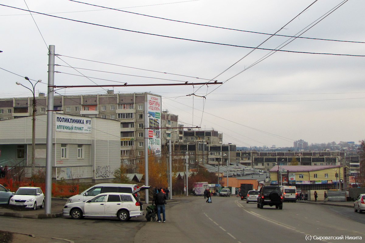 Иркутск — Строительство троллейбусной линии в микрорайоне "Университетский"