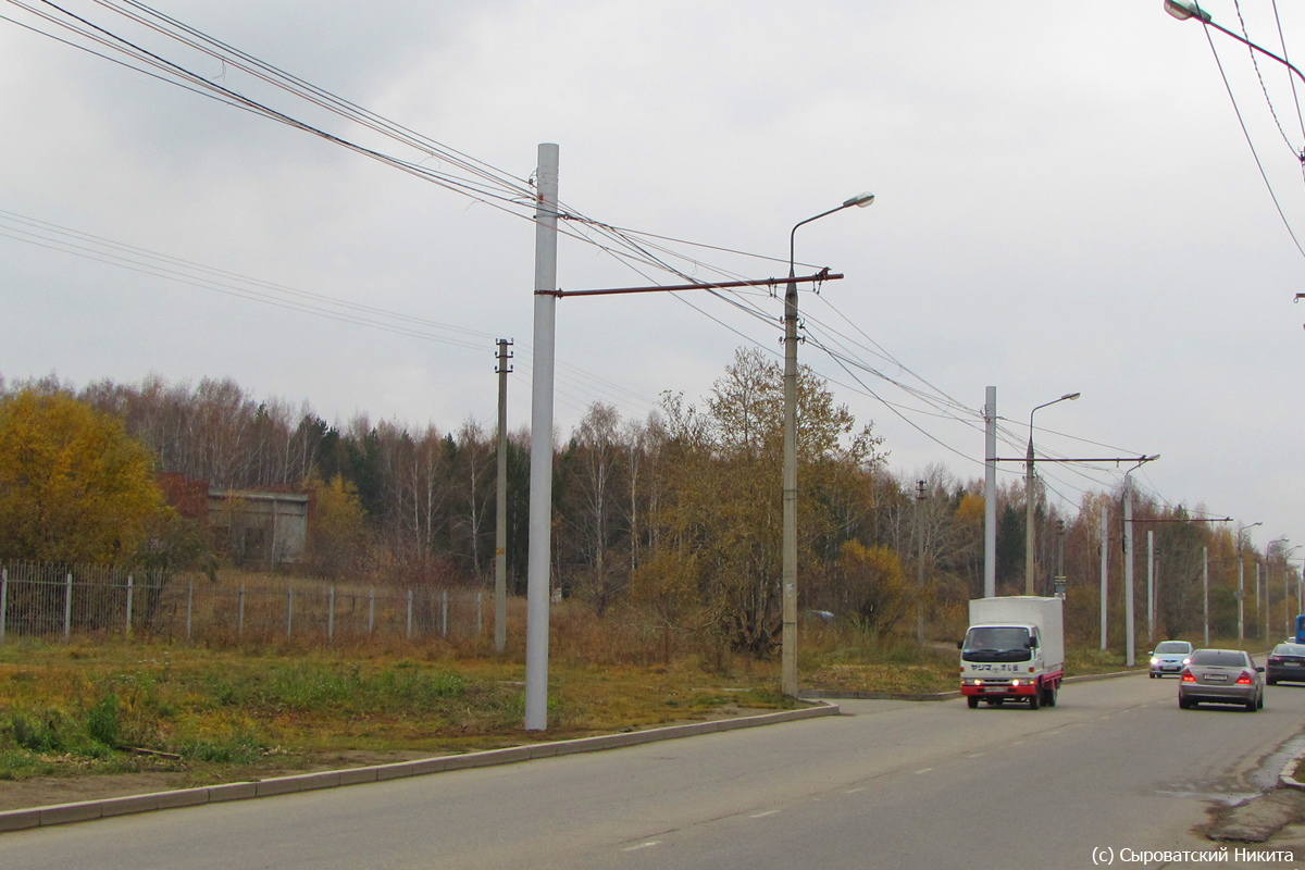 Иркутск — Строительство троллейбусной линии в микрорайоне "Университетский"