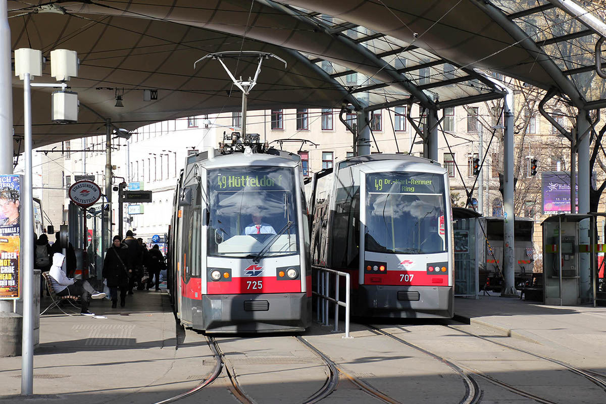 Wiedeń, Siemens ULF-B1 Nr 725; Wiedeń, Siemens ULF-B1 Nr 707