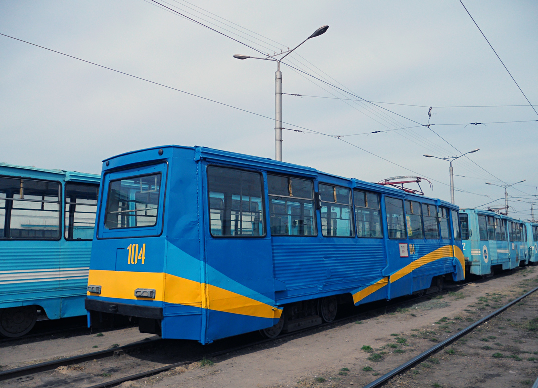 Павлодар, 71-605 (КТМ-5М3) № 104